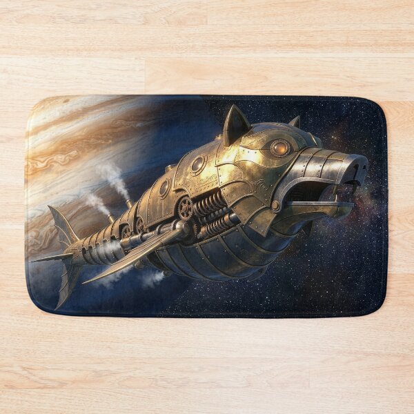 Item preview, Steampunk Wolf Spaceship designed and sold by Tridentulus.