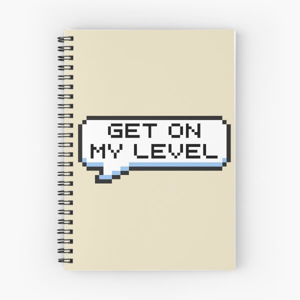 Item preview, Get On My Level Sticker designed and sold by Potato Quality Prints.