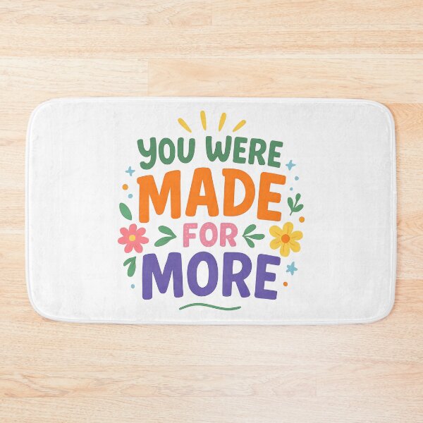 Item preview, Motivational Colourful Quote You Were Made For More. designed and sold by The-T-In-Retro.