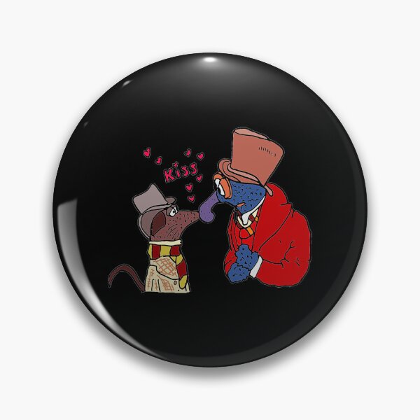 Item preview, Muppet Christmas Carol - Rizzo Kissing Gonzo  designed and sold by ferminhays.