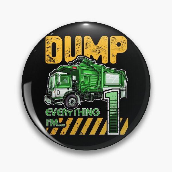 Item preview, Garbage Truck Birthday 1 Funny Trash Truck Party designed and sold by JRRTs.