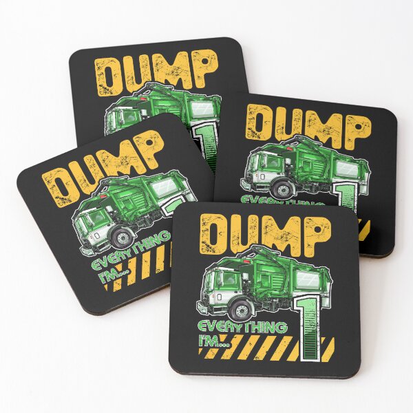 Item preview, Garbage Truck Birthday 1 Funny Trash Truck Party designed and sold by JRRTs.