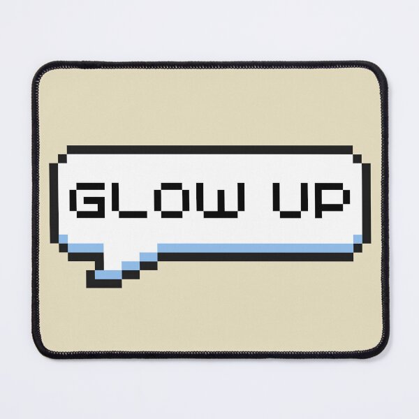 Item preview, Glow Up Sticker designed and sold by Potato Quality Prints.