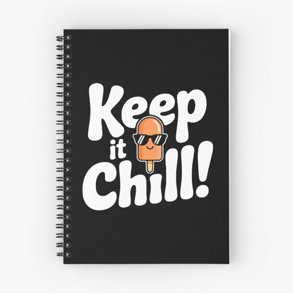 Item preview, Keep It Chill! Funny Popsicle Pun designed and sold by PMCreative.