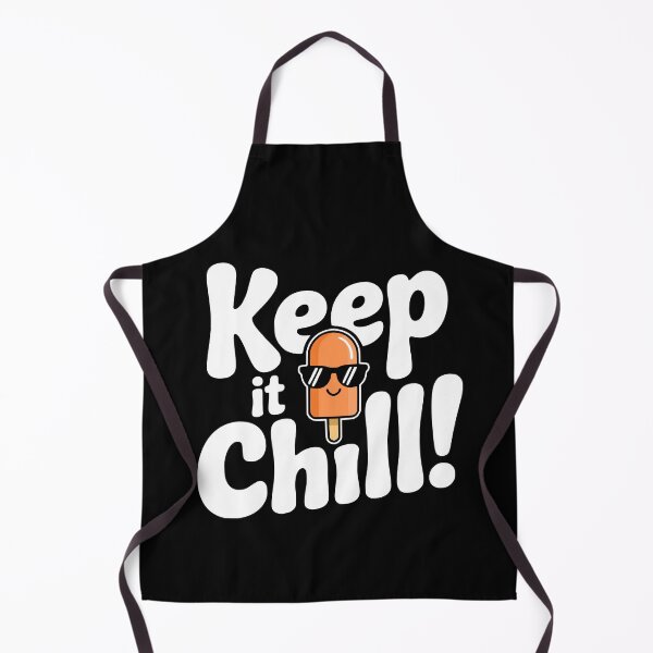 Item preview, Keep It Chill! Funny Popsicle Pun designed and sold by PMCreative.