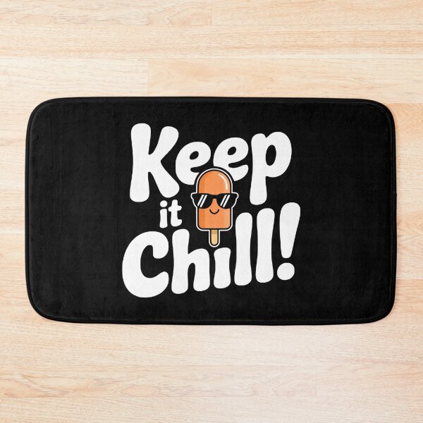 Item preview, Keep It Chill! Funny Popsicle Pun designed and sold by PMCreative.