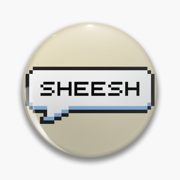 Item preview, Sheesh Sticker designed and sold by Potato Quality Prints.