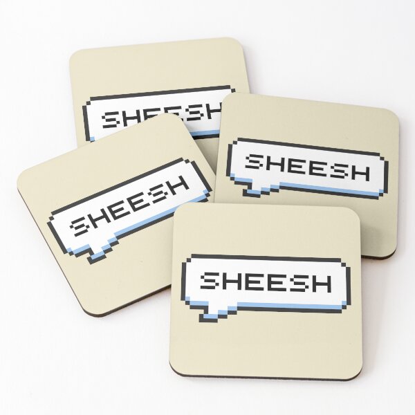 Item preview, Sheesh Sticker designed and sold by Potato Quality Prints.
