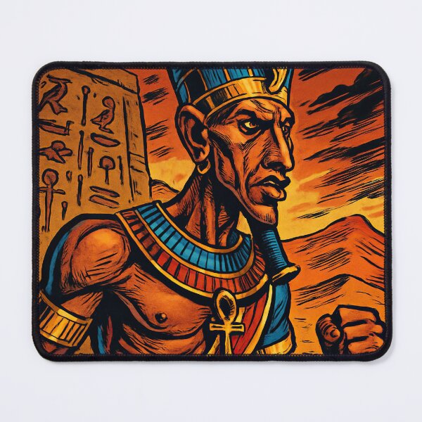 Item preview, Akhenaten, Egyptian pharaoh | Comics style - Cartoon designed and sold by ComicsFactory.