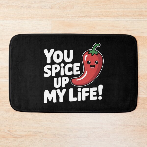 Item preview, You Spice Up My Life! Funny Chili Pepper Pun designed and sold by PMCreative.