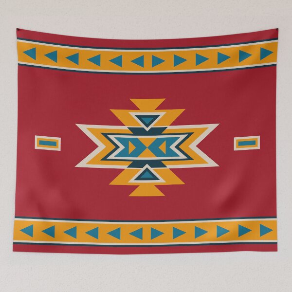 Item preview, Geometric tribal pattern designed and sold by Petra Lang.