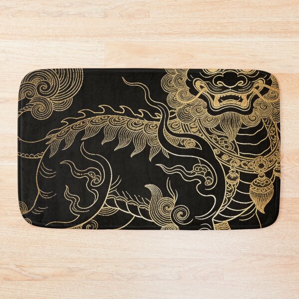 Item preview, Imperial Golden Qilin Guardian Beast Black Art designed and sold by zzz888.