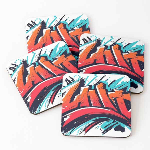 Item preview,  Bold Street Art: Dynamic Red "Wild" Graffiti designed and sold by newvisionart191.