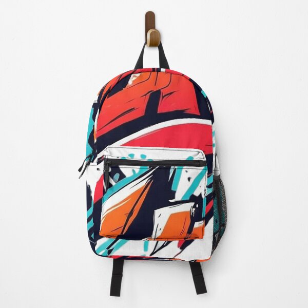 Item preview, Bold Street Art: Dynamic Red "Wild" Graffiti designed and sold by newvisionart191.