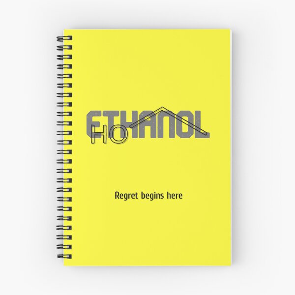Item preview, Ethanol Molecule Outline designed and sold by ChemsTrail.
