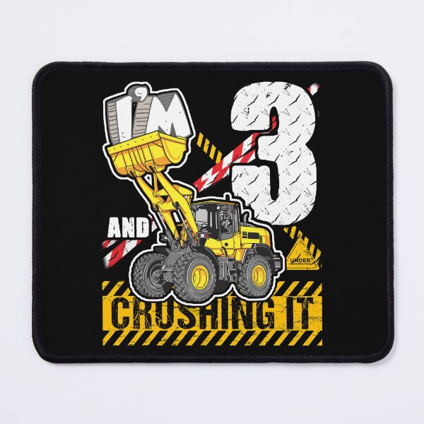 Item preview, Bulldozer Birthday 3 Construction Truck Crushing It Design designed and sold by JRRTs.