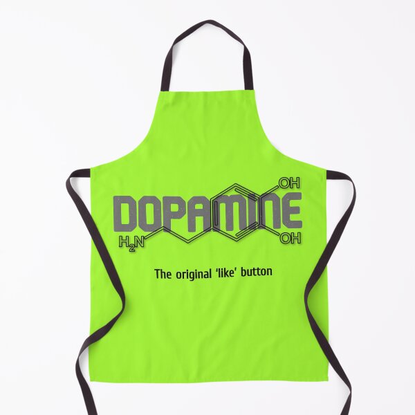 Item preview, Dopamine Molecule Outline designed and sold by ChemsTrail.