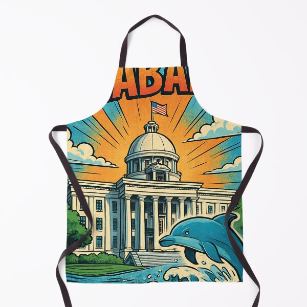 Item preview, Alabama state | Comics style - Cartoon designed and sold by ComicsFactory.