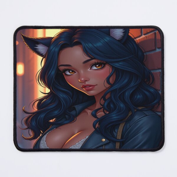 Item preview, Cat in the City | Catgirl Art designed and sold by KasaHunterHarem.