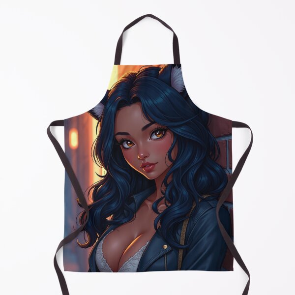 Item preview, Cat in the City | Catgirl Art designed and sold by KasaHunterHarem.