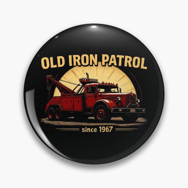 Item preview, OLD IRON PATROL 1967, designed for black fabrics designed and sold by SteadyRolling.