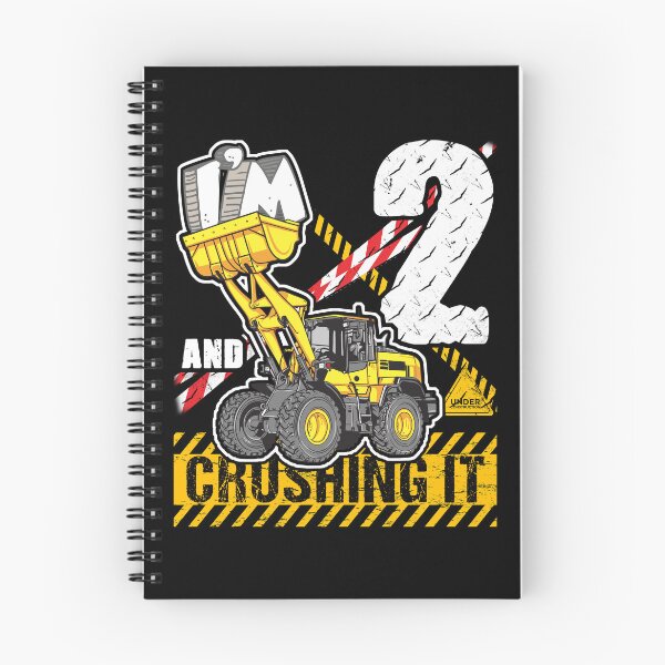 Item preview, Bulldozer Birthday 2 Construction Truck Crushing It Design designed and sold by JRRTs.