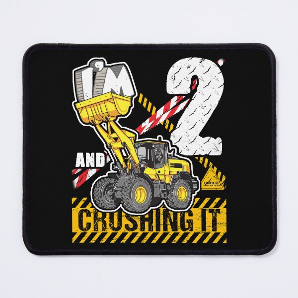 Item preview, Bulldozer Birthday 2 Construction Truck Crushing It Design designed and sold by JRRTs.