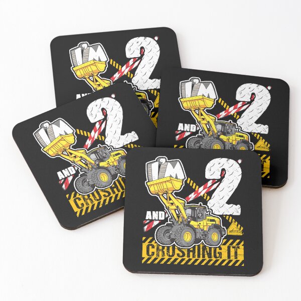Item preview, Bulldozer Birthday 2 Construction Truck Crushing It Design designed and sold by JRRTs.