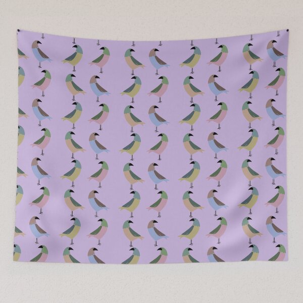 Item preview, Colorful Birds designed and sold by ellealsopaints.
