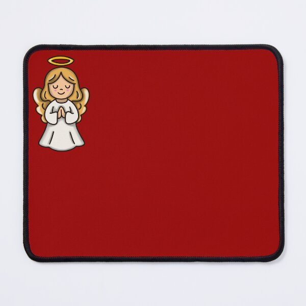 Item preview, Cute Christmas Angel – Line Art Illustration | Sweet Holiday Angel Drawing designed and sold by CinthyaNovae.
