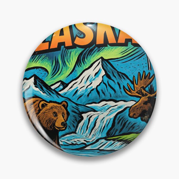Item preview, Alaska state | Comics style - Cartoon designed and sold by ComicsFactory.