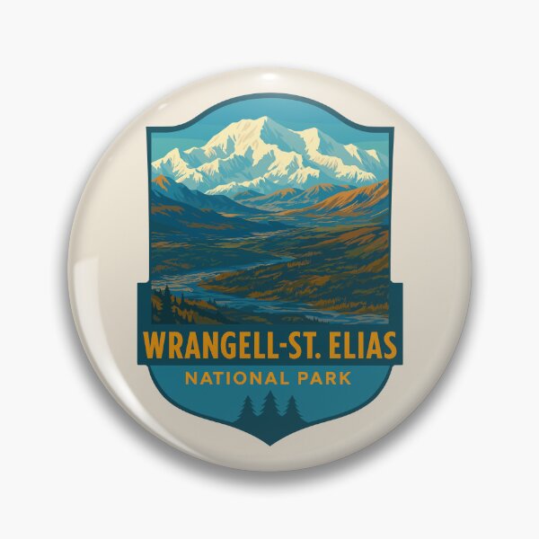 Item preview, Wrangell–St. Elias National Park Sticker designed and sold by Gideon Emmerich.