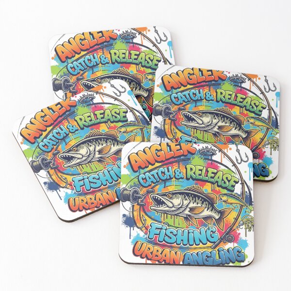 Item preview, Catch and Release: Vibrant Urban Angler Art designed and sold by newvisionart191.