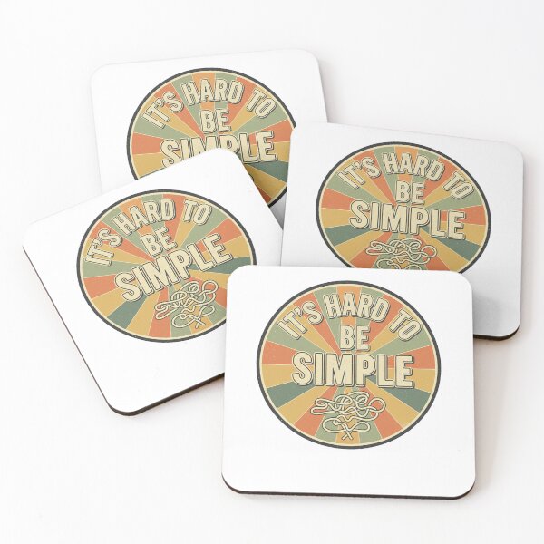 Item preview, its hard to be simple t-shirt designed and sold by TheHappyHaul.