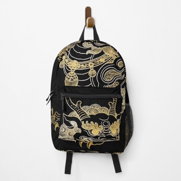 Item preview, Majestic Silver & Gold Guardian Lion Qilin Embroidery Style designed and sold by zzz888.