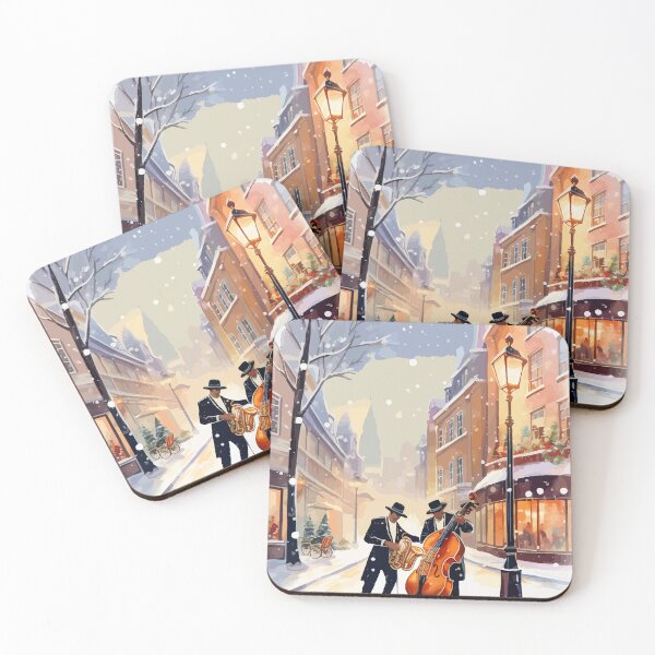 Item preview, Midnight Sax in the Snow designed and sold by bb-15artstudio.