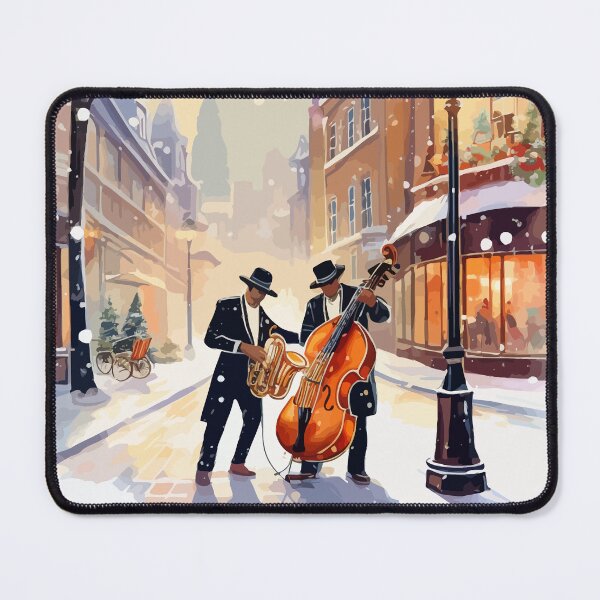 Item preview, Midnight Sax in the Snow designed and sold by bb-15artstudio.