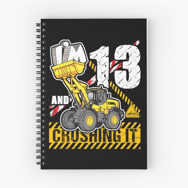 Item preview, Bulldozer Birthday 13 Construction Truck Crushing It Design designed and sold by JRRTs.