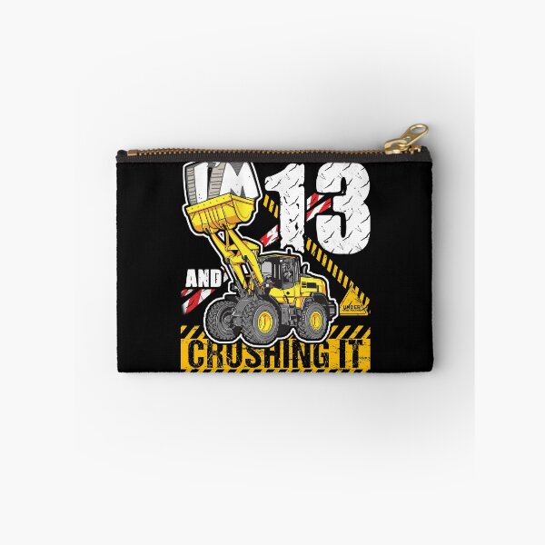 Item preview, Bulldozer Birthday 13 Construction Truck Crushing It Design designed and sold by JRRTs.