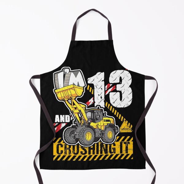 Item preview, Bulldozer Birthday 13 Construction Truck Crushing It Design designed and sold by JRRTs.
