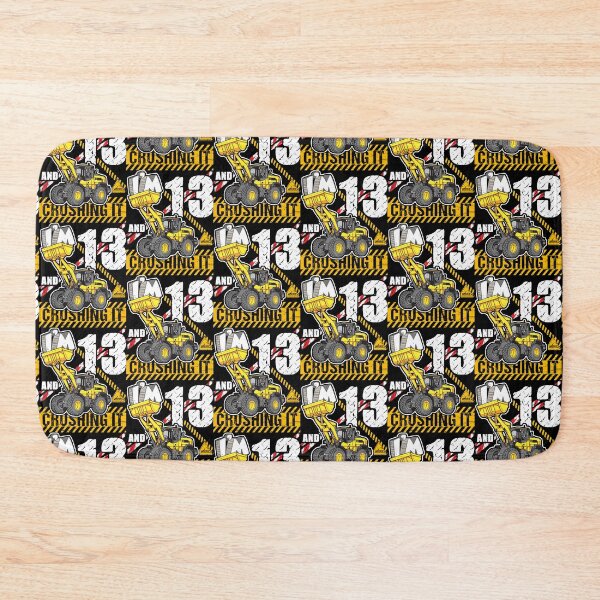 Item preview, Bulldozer Birthday 13 Construction Truck Crushing It Design designed and sold by JRRTs.