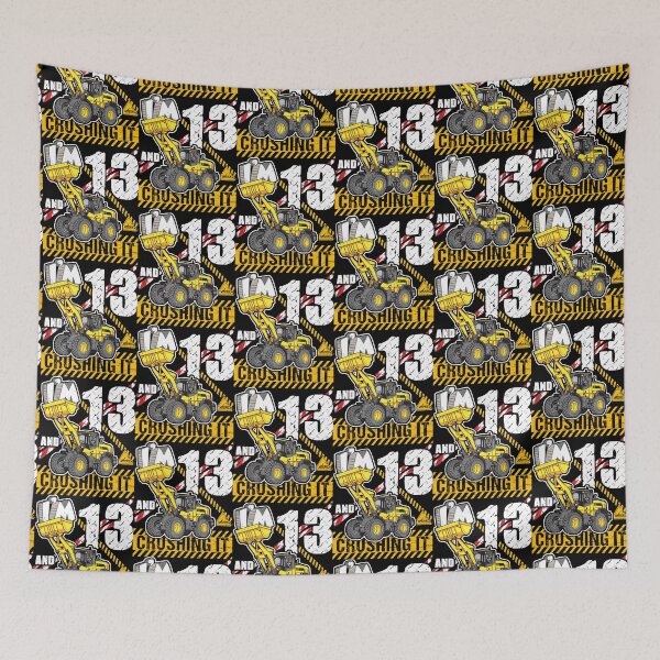 Item preview, Bulldozer Birthday 13 Construction Truck Crushing It Design designed and sold by JRRTs.