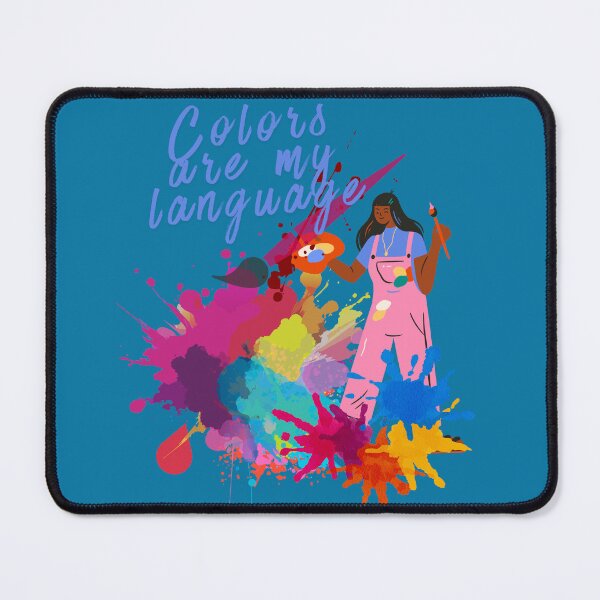 Item preview, Colors Are My Language - Creative Artist T-Shirt. designed and sold by LunaPrintCo.