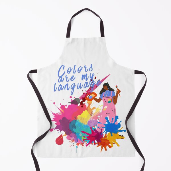 Item preview, Colors Are My Language - Creative Artist T-Shirt. designed and sold by LunaPrintCo.