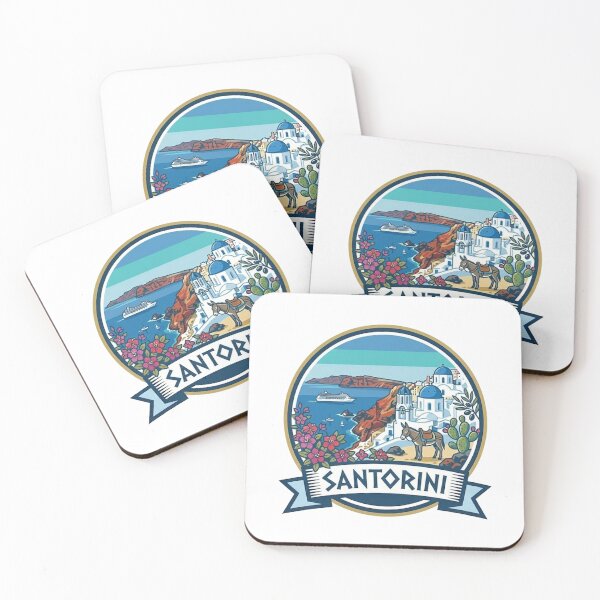 Item preview, santorini greece designed and sold by designsbysamantha.