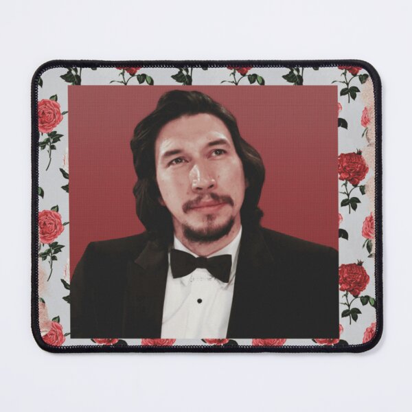 Item preview, Floral Border Adam Driver Edit Graphic Artwork 1 Poster Design designed and sold by UlisesWrigh.