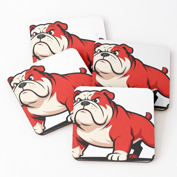 Item preview, Bulldog Power – Strong Cartoon Bulldog Illustration designed and sold by Articooler.