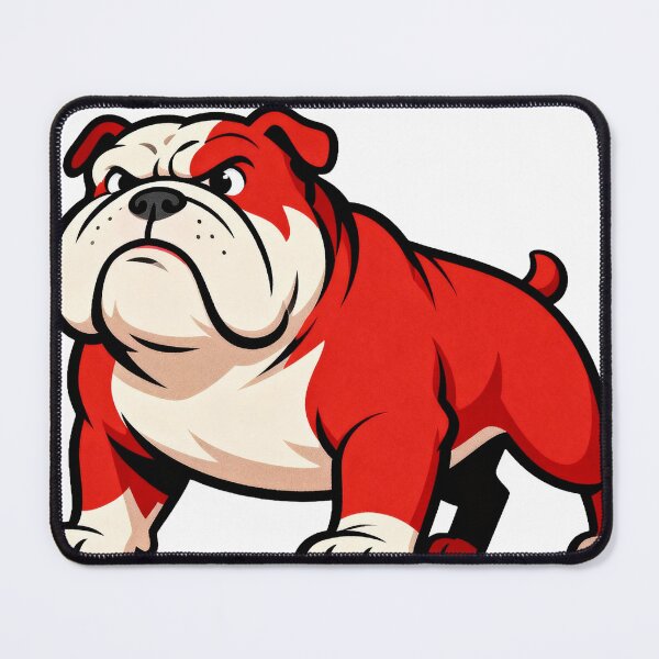 Item preview, Bulldog Power – Strong Cartoon Bulldog Illustration designed and sold by Articooler.