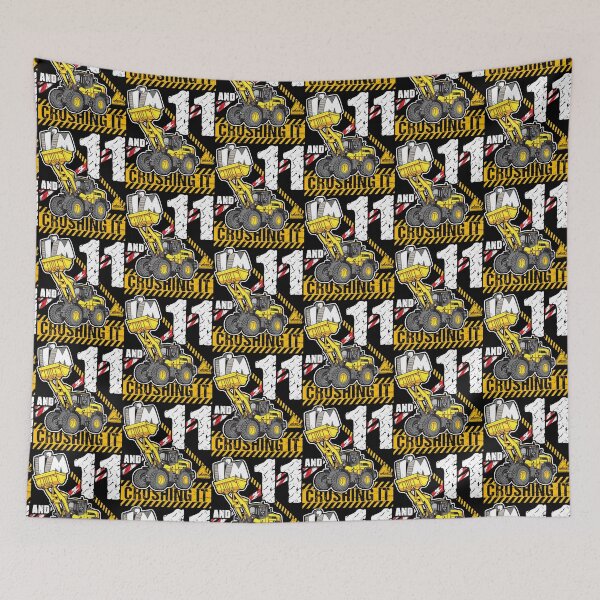Item preview, Bulldozer Birthday 11 Construction Truck Crushing It Design designed and sold by JRRTs.