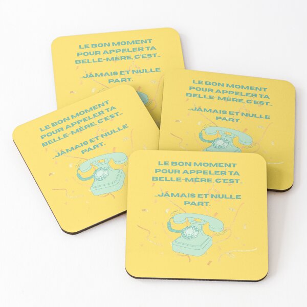 Item preview, The perfect time to call your mother-in-law – Never and Nowhere Collection | Humorous Telephone designed and sold by Unefleuralafois.
